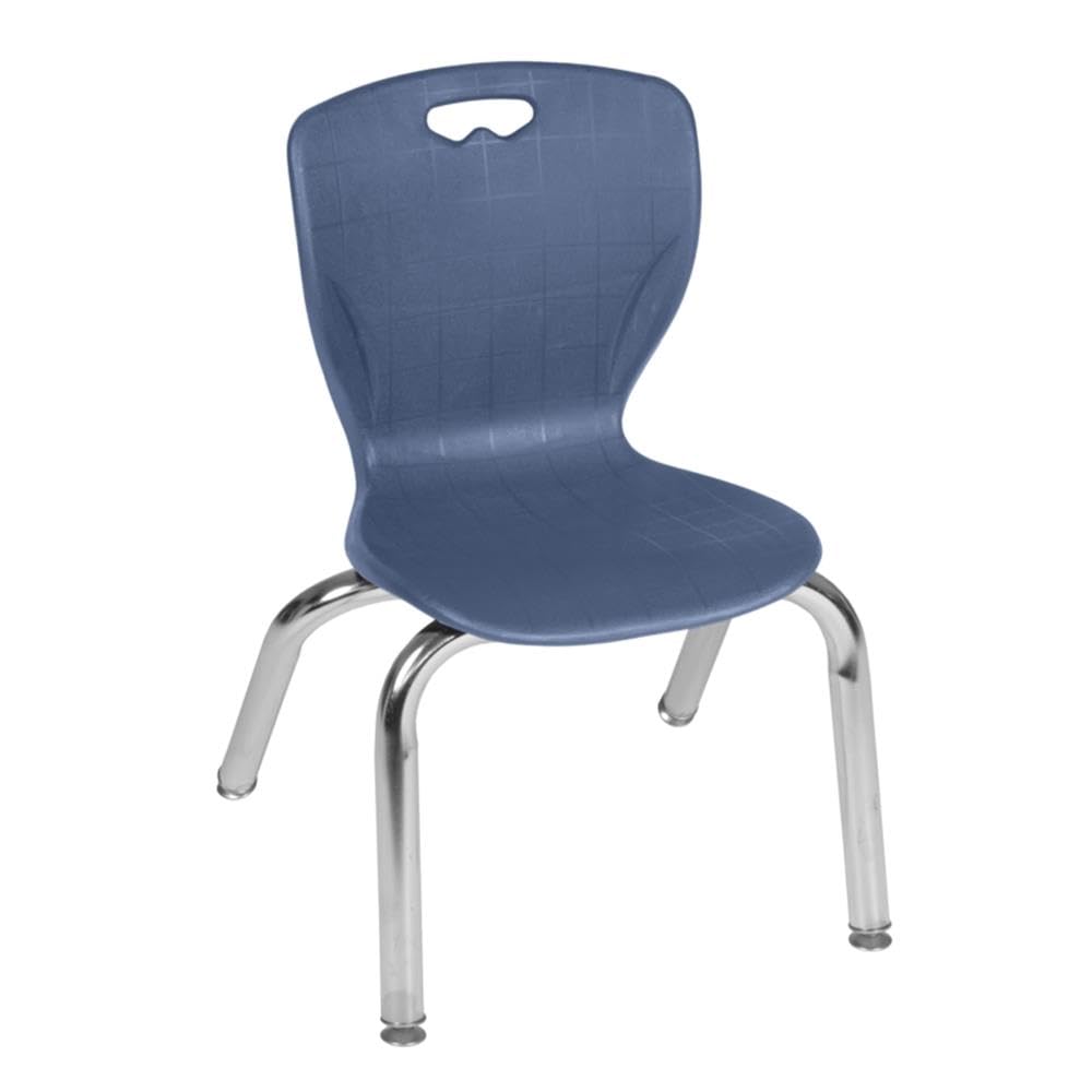 42" Square Mobile Table with 4 Stack Chairs N53492