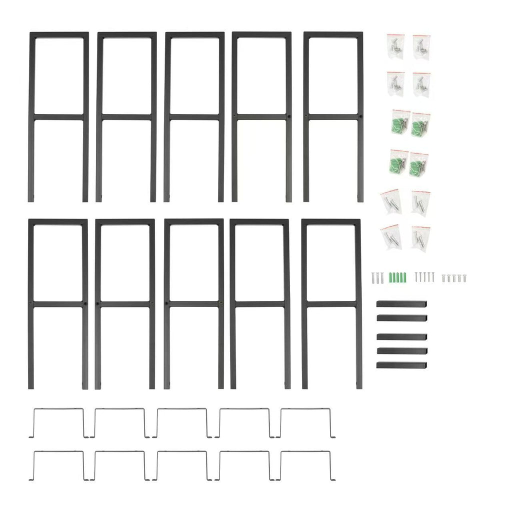 Wall Mount 34 Inch Media Storage Rack P217