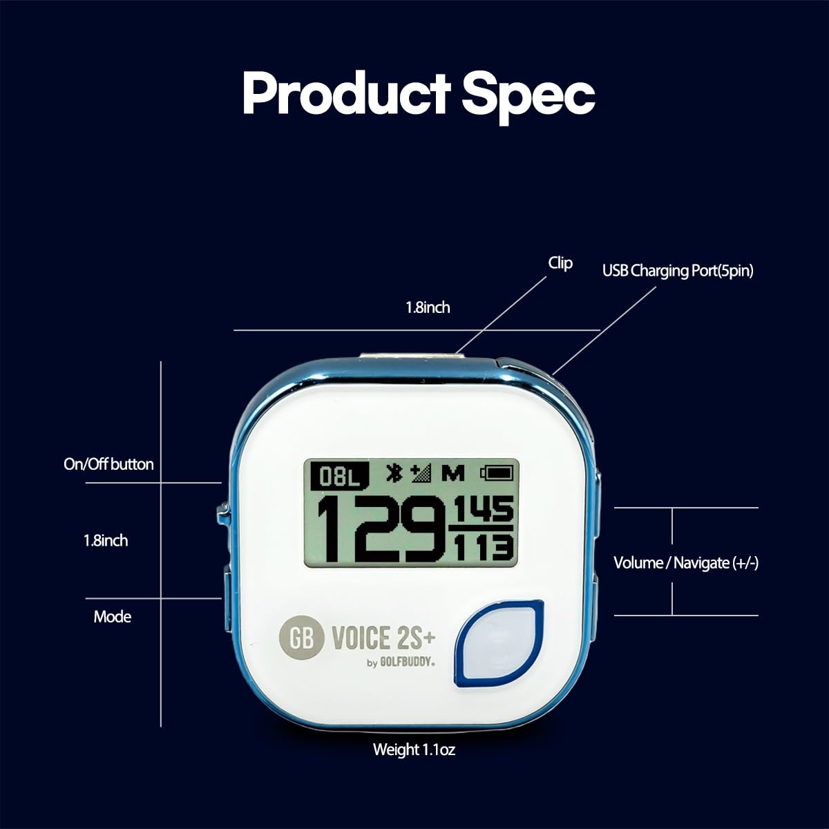 Talking GPS Rangefinder N473
