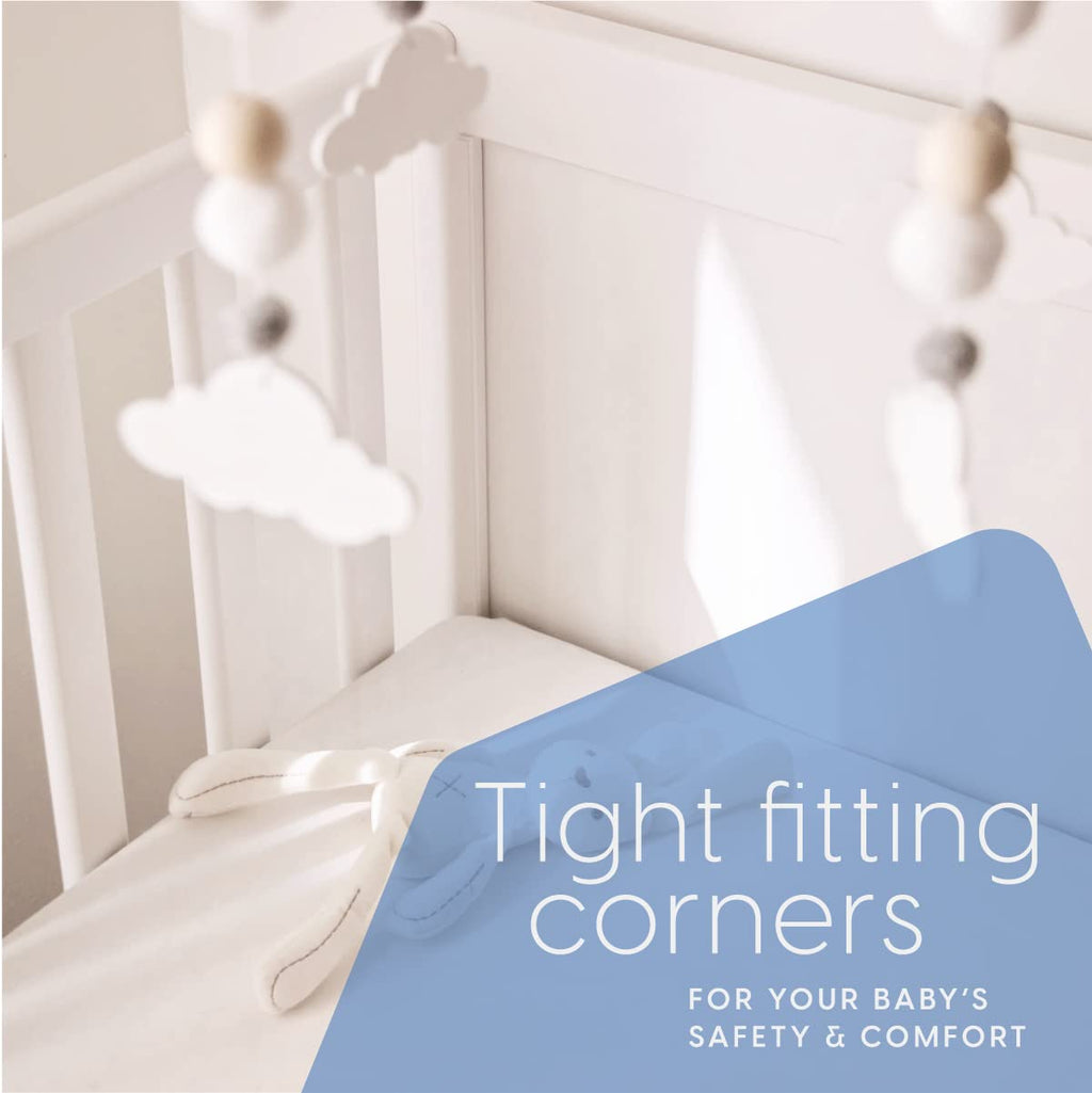 Memory Foam Crib Mattress, 100% Cotton Cover F322839