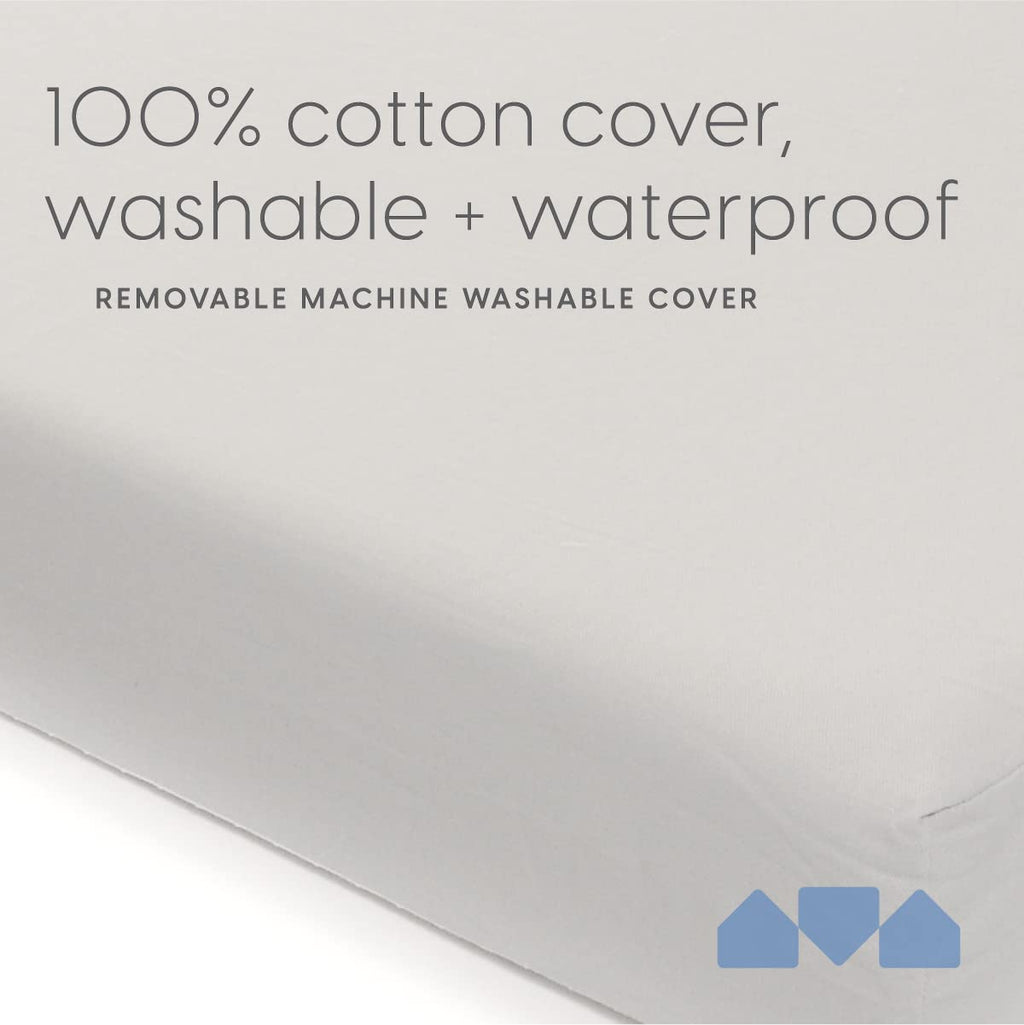 Memory Foam Crib Mattress, 100% Cotton Cover F322839