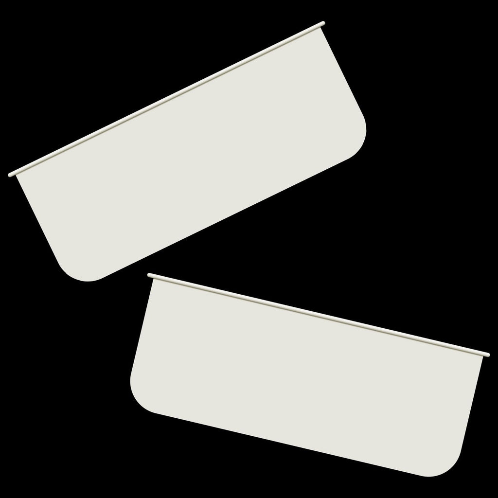 2 Pcs White RV Vent Damper Replacement F721