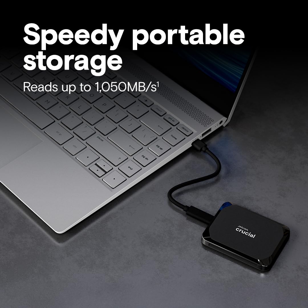 1TB Portable SSD USB-C Black U4049
