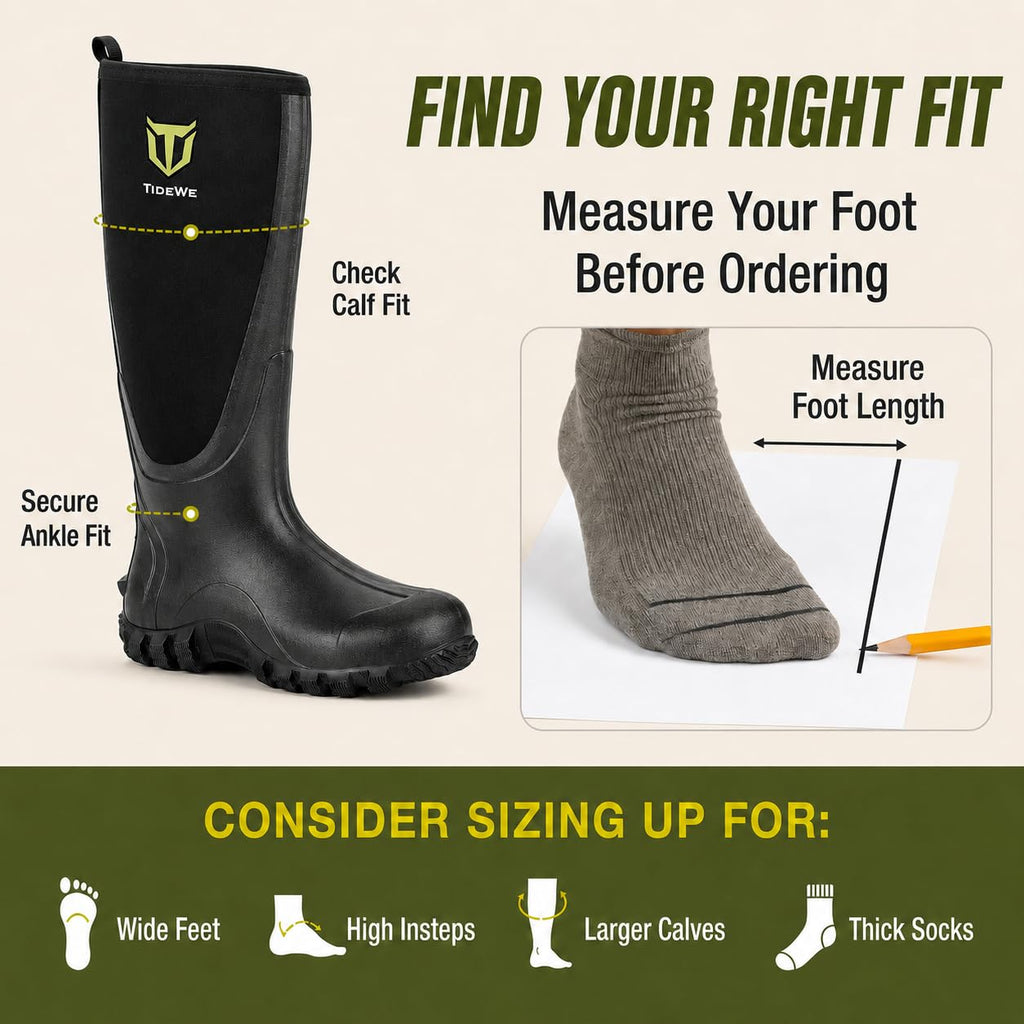 Rubber Boots with Steel Shank U769