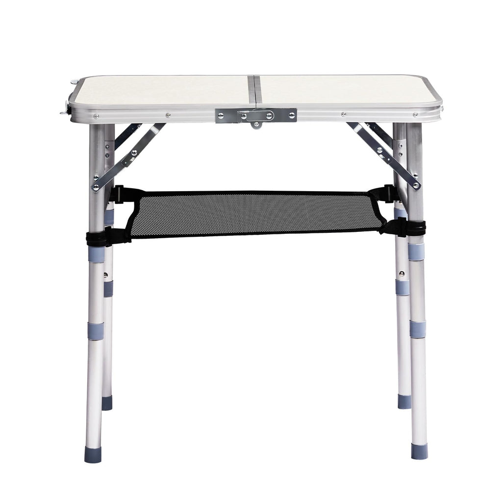 White 2ft Aluminum Folding Picnic Table X248