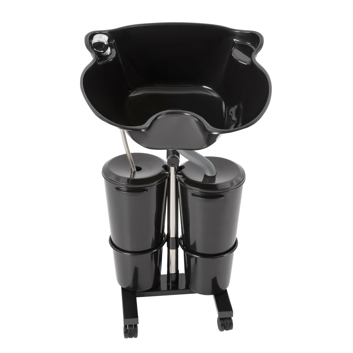Portable Salon Shampoo Sink Basin with Electric Pump H981903