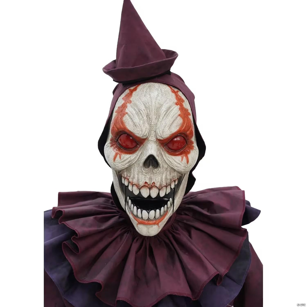 5 Ft. Skeleton Clown Halloween Decoration Z160