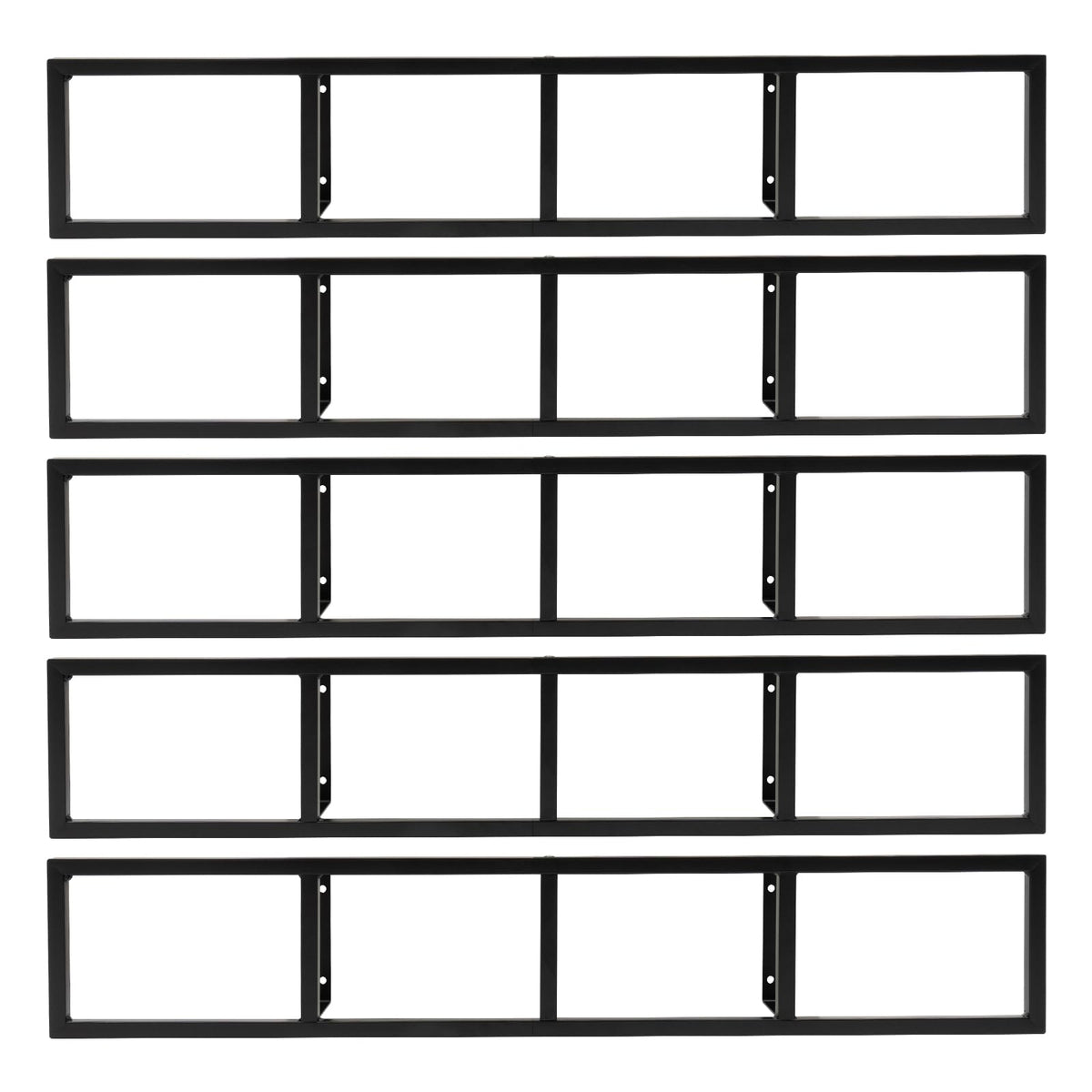 Wall Mount 34 Inch Media Storage Rack P217