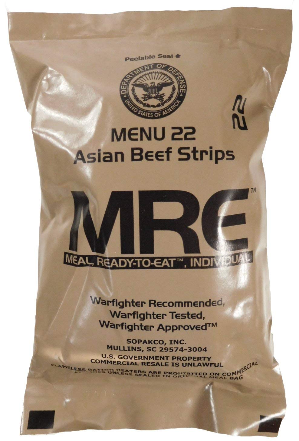 Meals Ready-to-Eat Assorted Flavor E2078