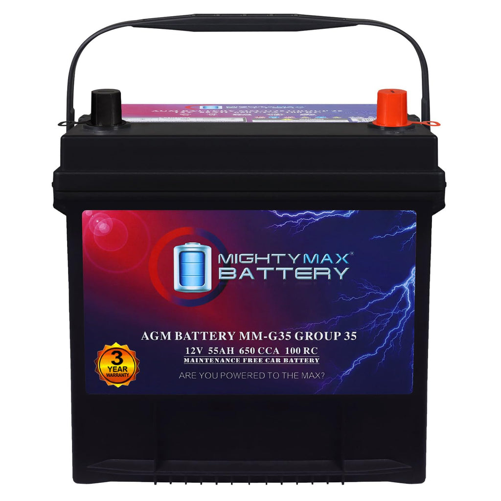 12V 55Ah AGM 650 CCA Battery C2964