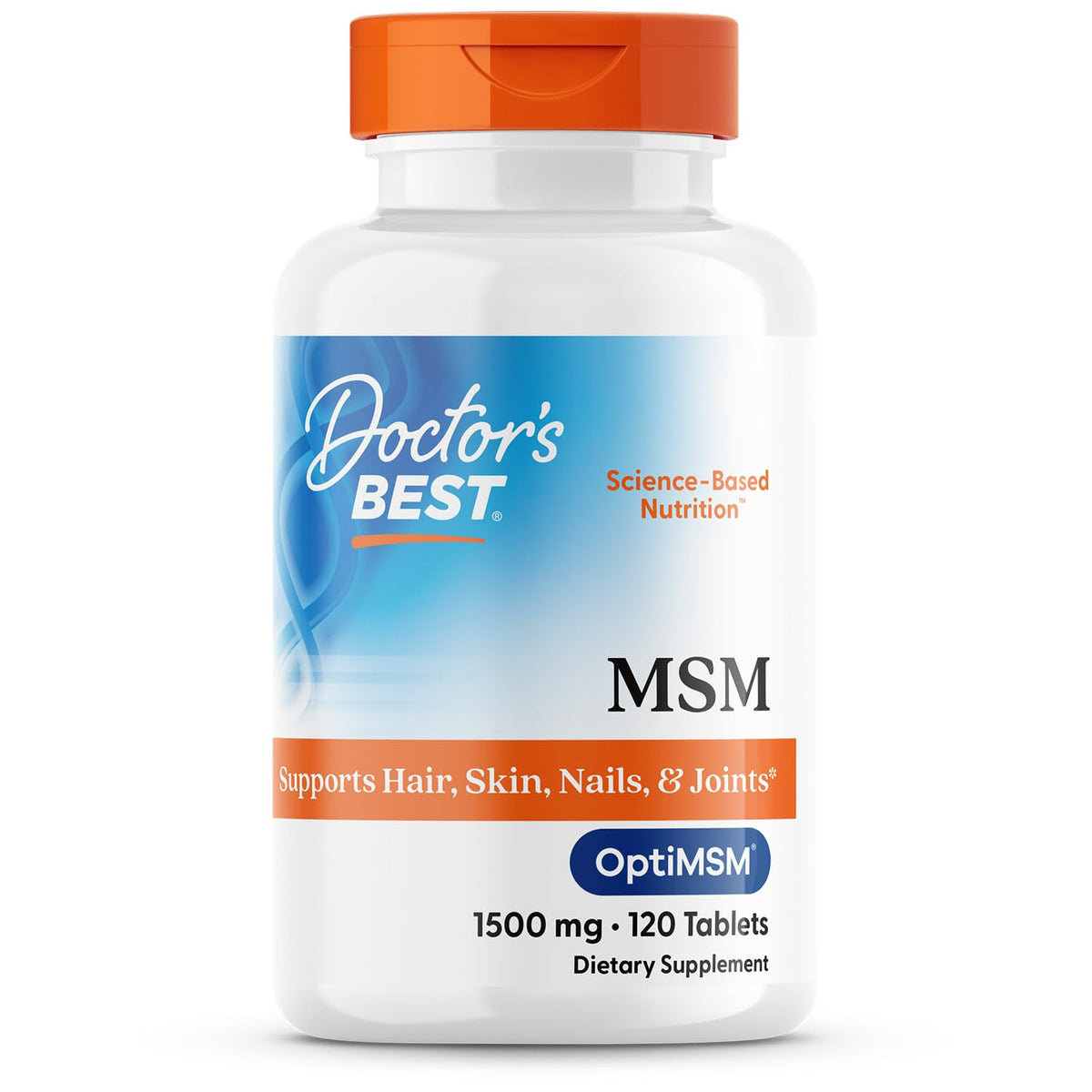 MSM Supplement 1500mg 120 Tablets X785