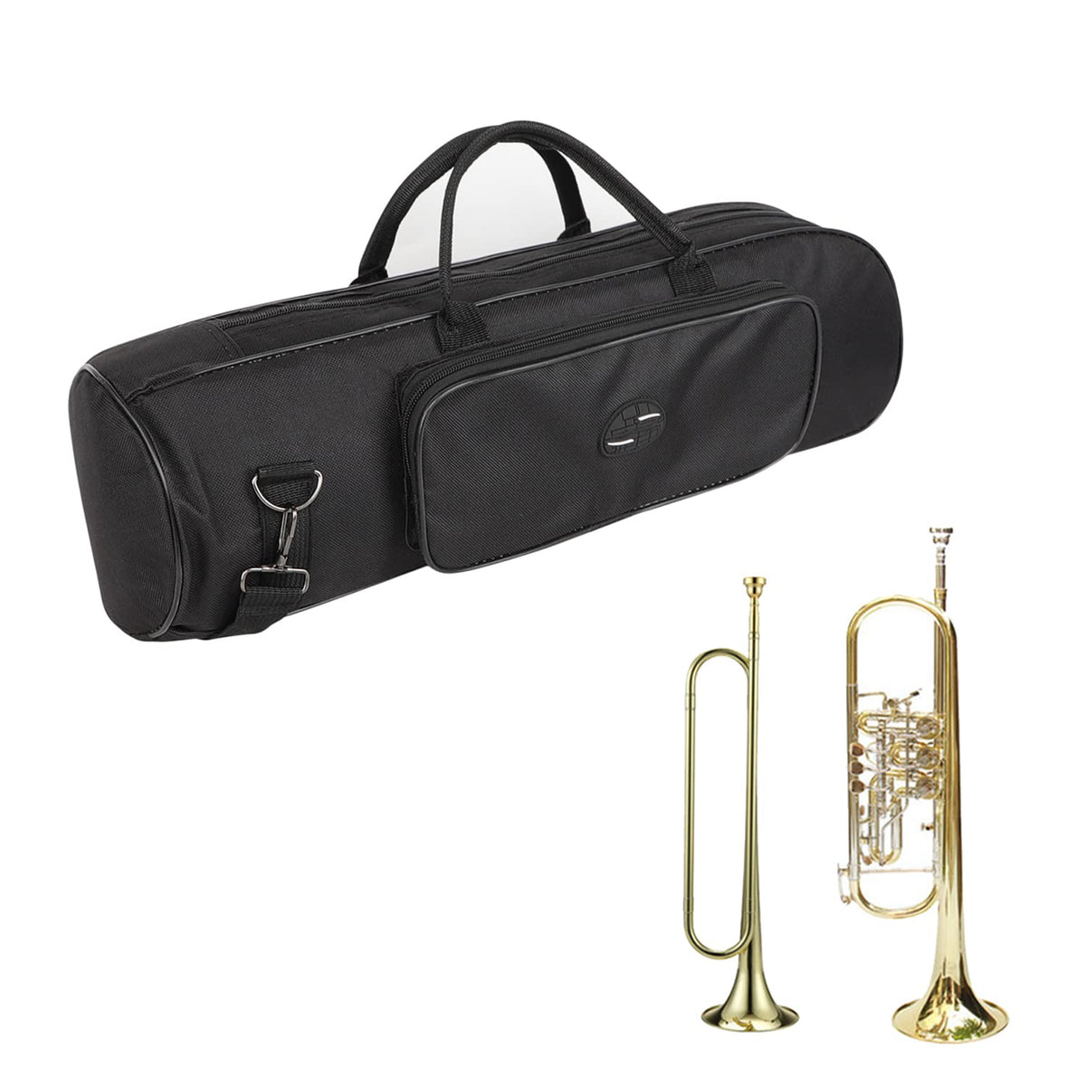 Waterproof Padded Trumpet Case Bag V1205