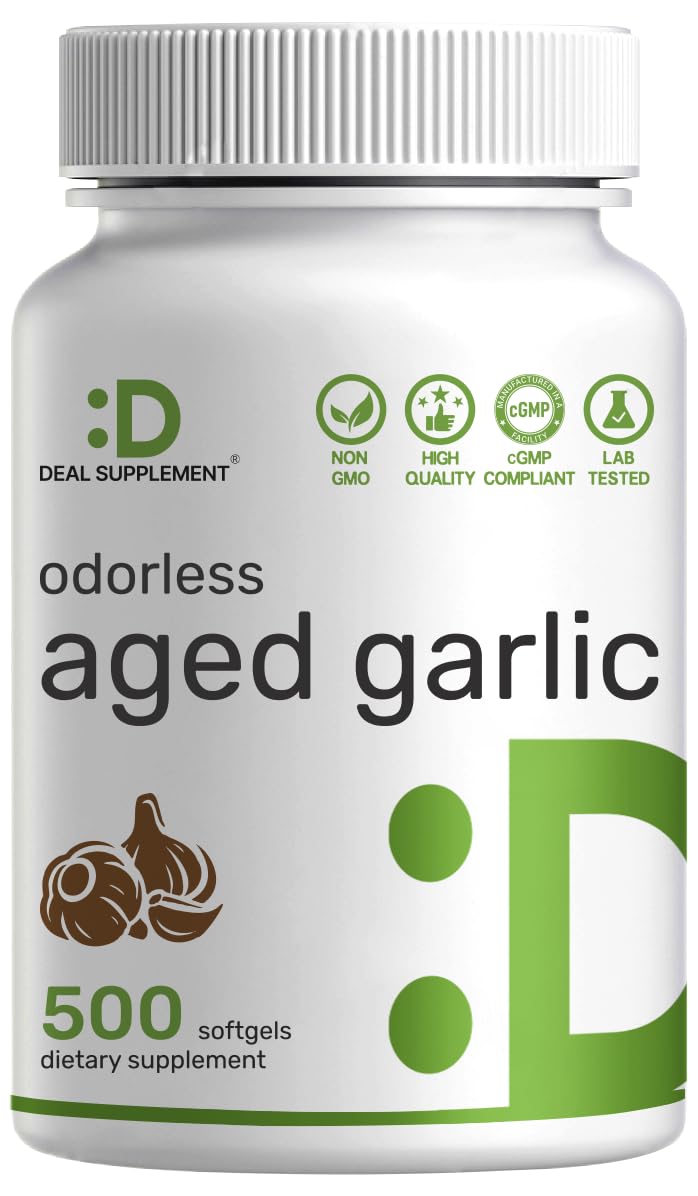 Aged Garlic Extract 500 Softgels U279
