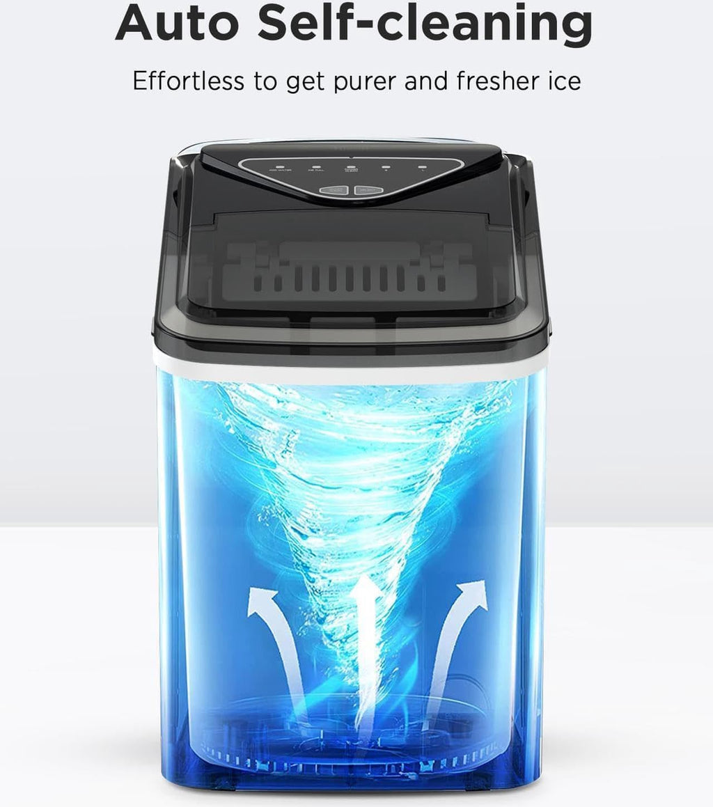 Countertop Ice Maker with 2 Ice Sizes Q50731