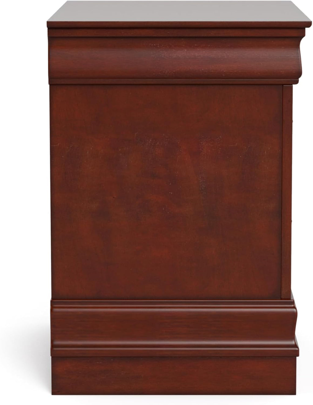 Dark Cherry 2 Drawer Solid Wood Nightstand Q6184