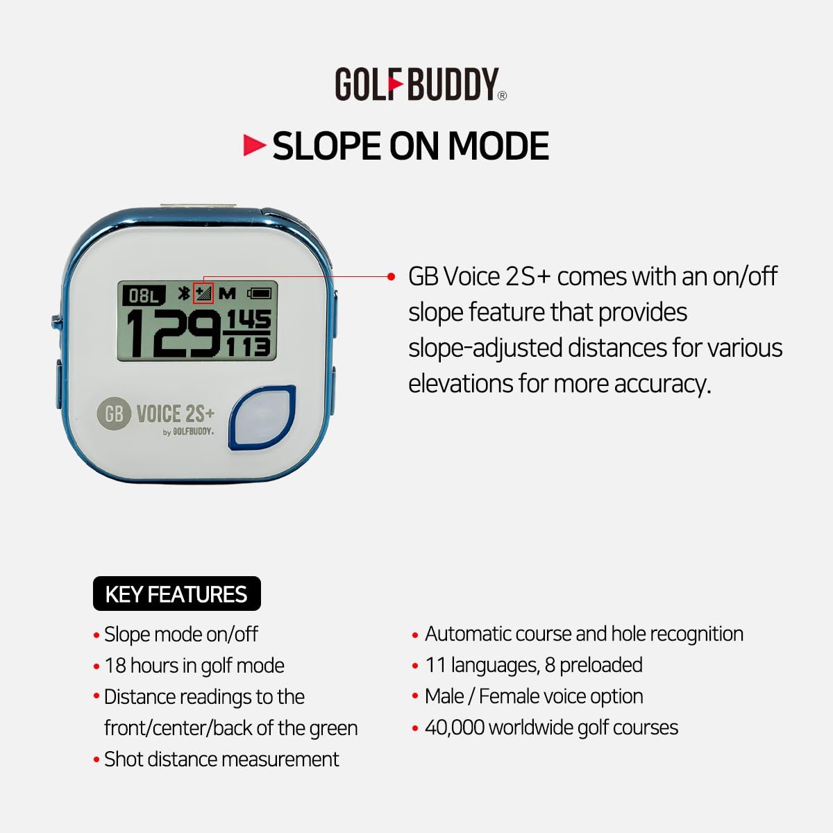 Talking GPS Rangefinder N473