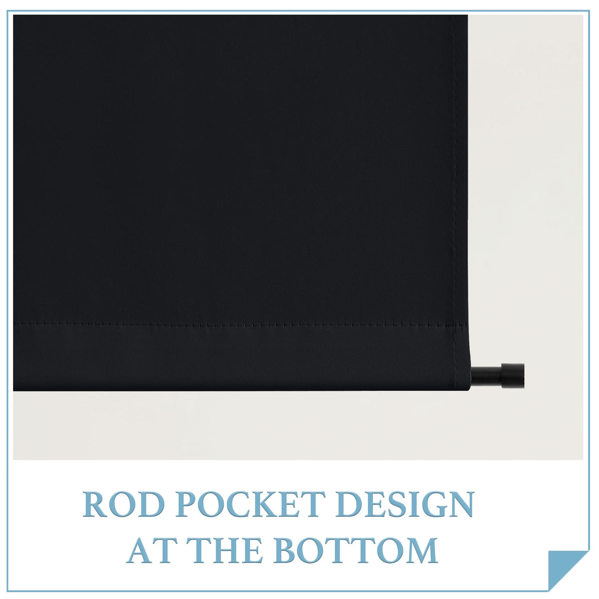 Blackout French Door Curtains Q55145