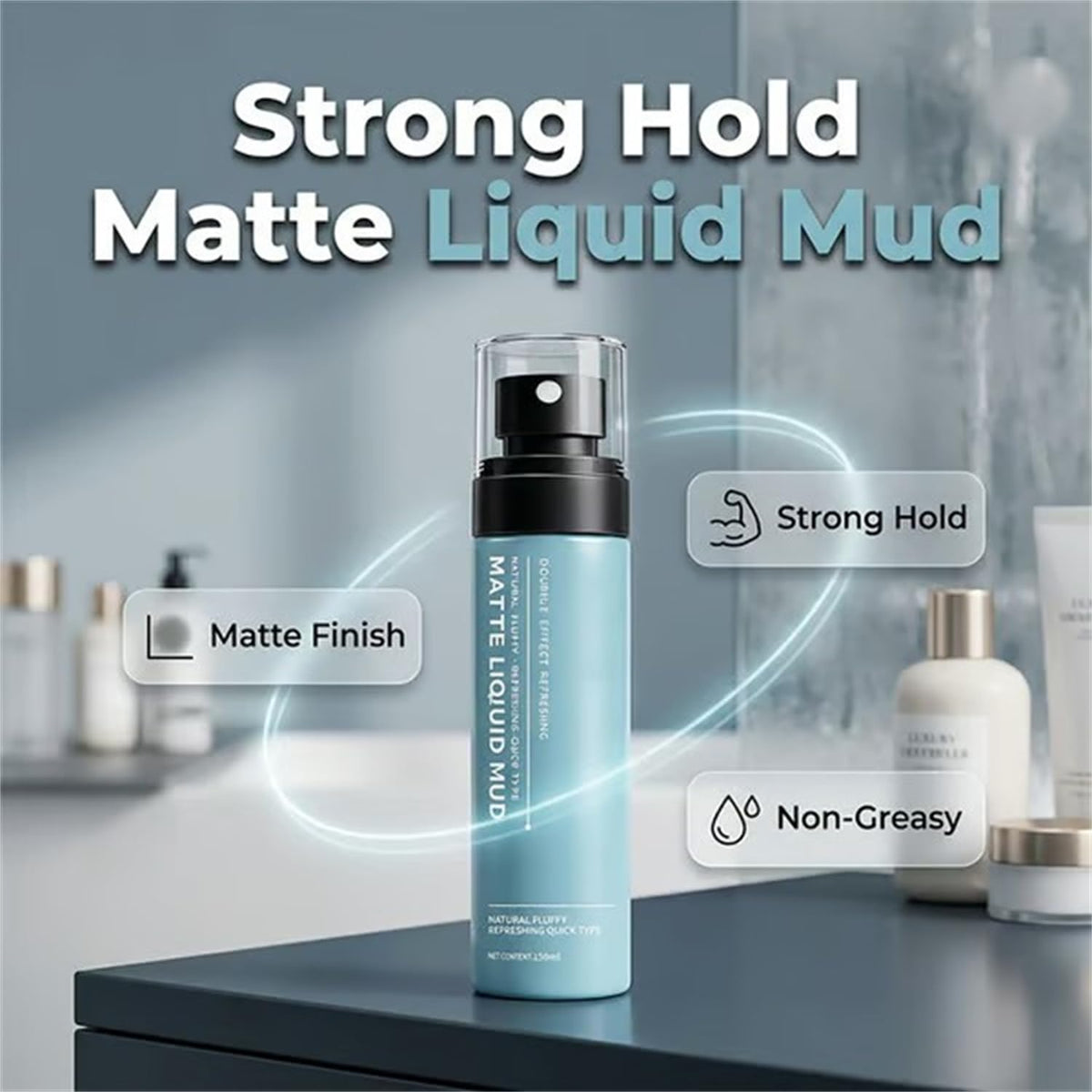 Quick-Dry Matte Styling Mud Spray 5 fl oz W895625