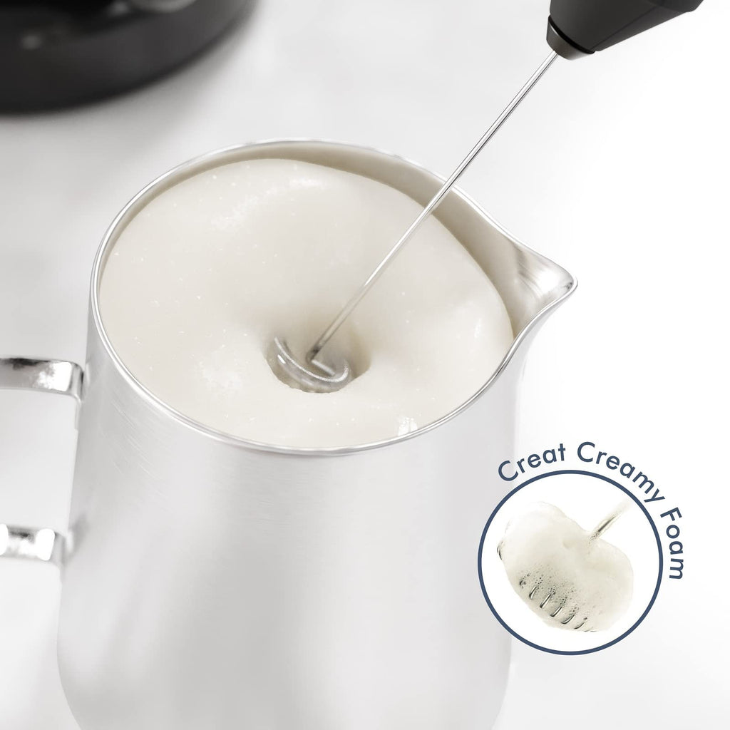 Handheld Milk Frother with Stainless Steel Whisk L803