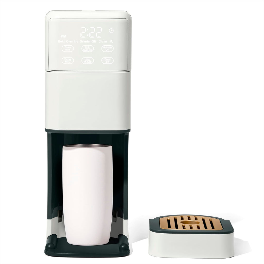 Single Serve Coffee Maker with Burr Grinder G797584