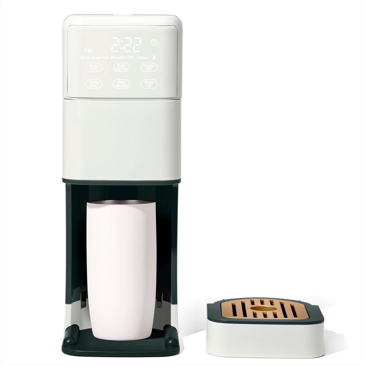 Single Serve Coffee Maker with Burr Grinder G797584