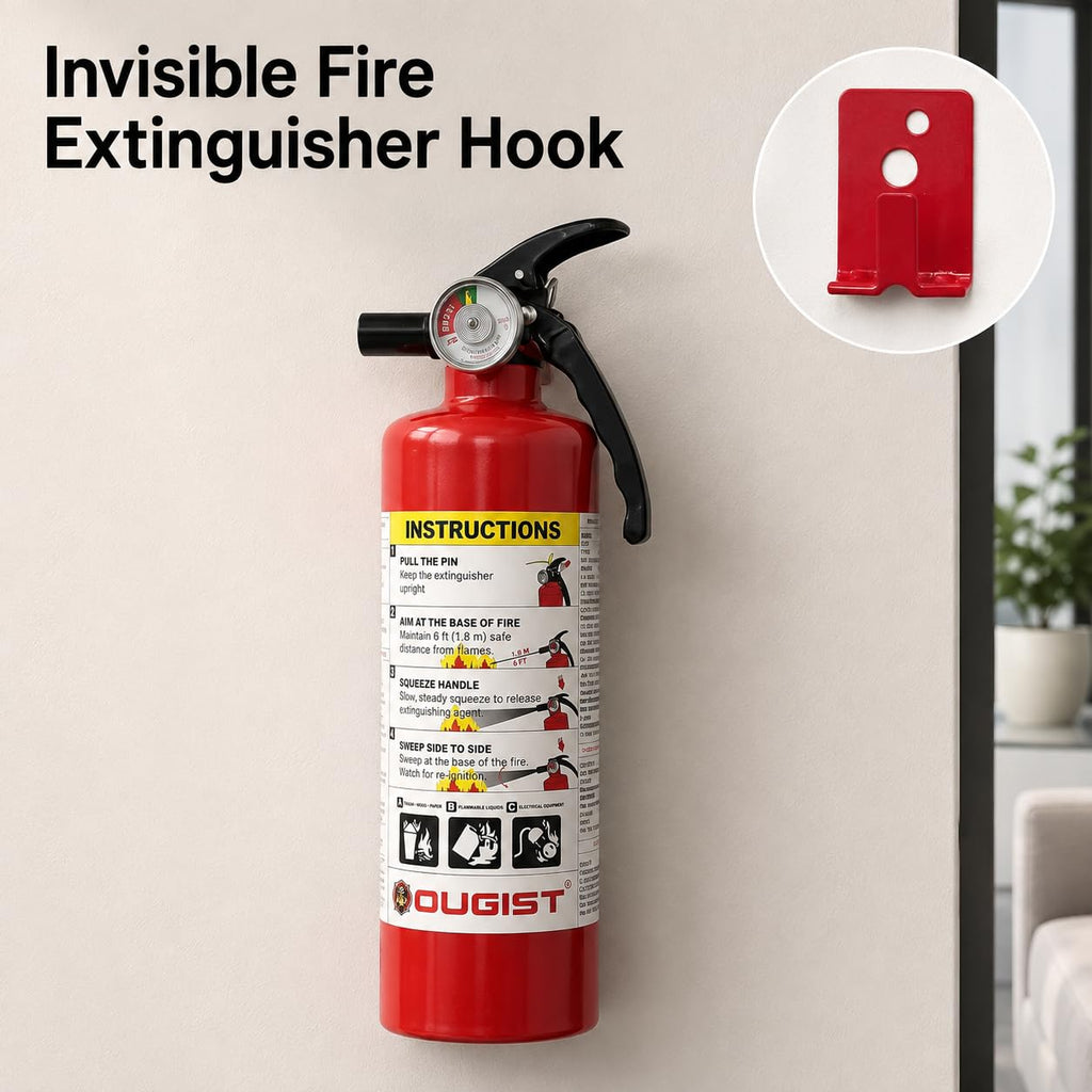 2.5 lb Rechargeable Dry Chemical Fire Extinguisher 4 Pack E9455
