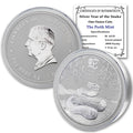 1 oz Australian Silver Lunar Year of the Snake X763838