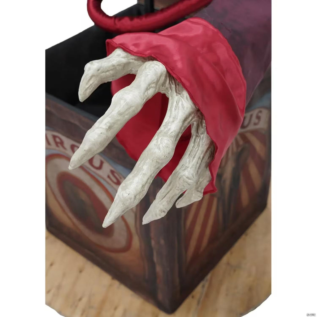 5 Ft. Skeleton Clown Halloween Decoration Z160