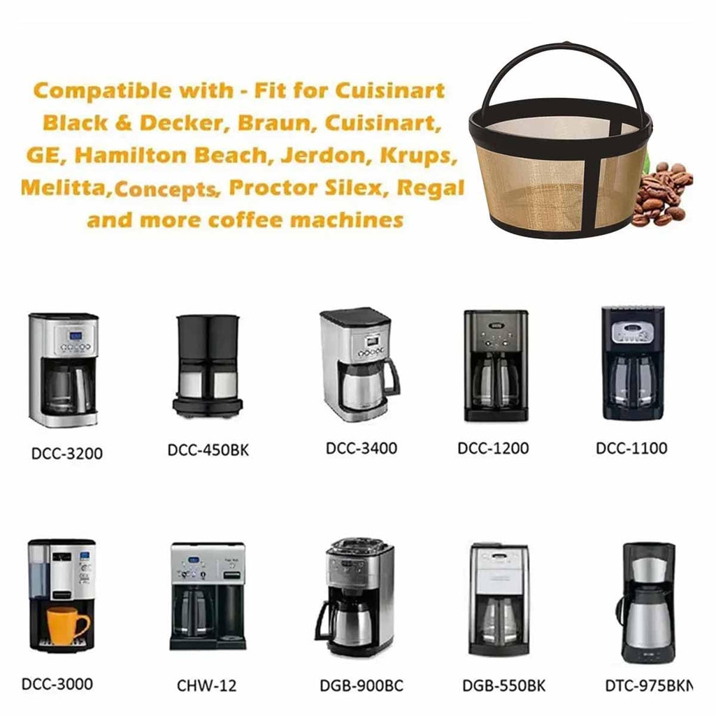 8-12 Cup Stainless Steel Coffee Filter B6975