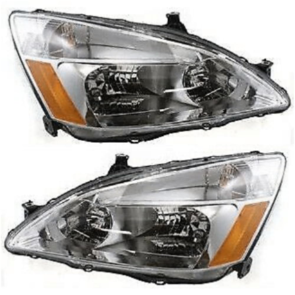 Headlight Set Left Right Clear Lens N405510