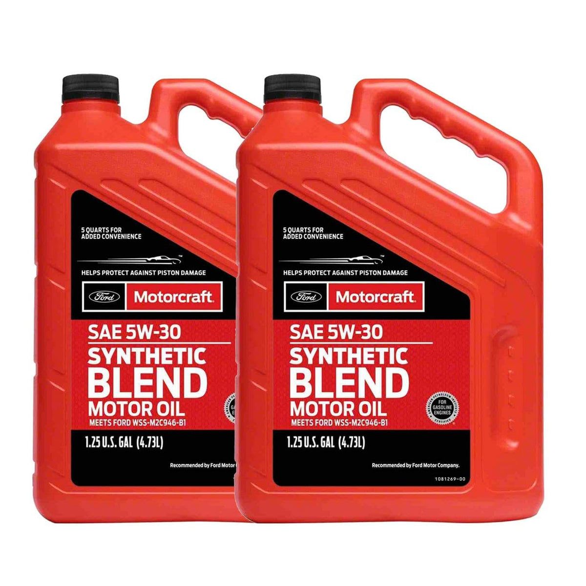 5W-30 Synthetic Blend Motor Oil 10 Quart I1377