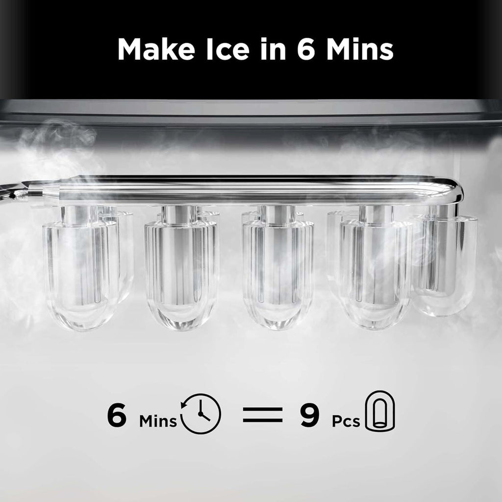 Countertop Ice Maker with 2 Ice Sizes Q50731