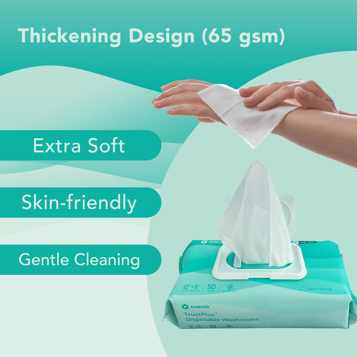 Incontinence Disposable Underwear XLarge 16 Count & Wet Wipes 200 Count M953
