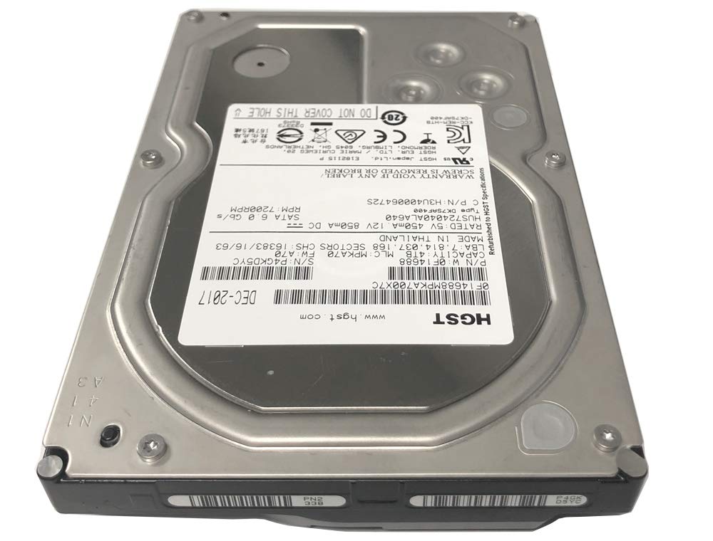 4TB 7200RPM SATA 3.5in Enterprise Hard Drive L832534
