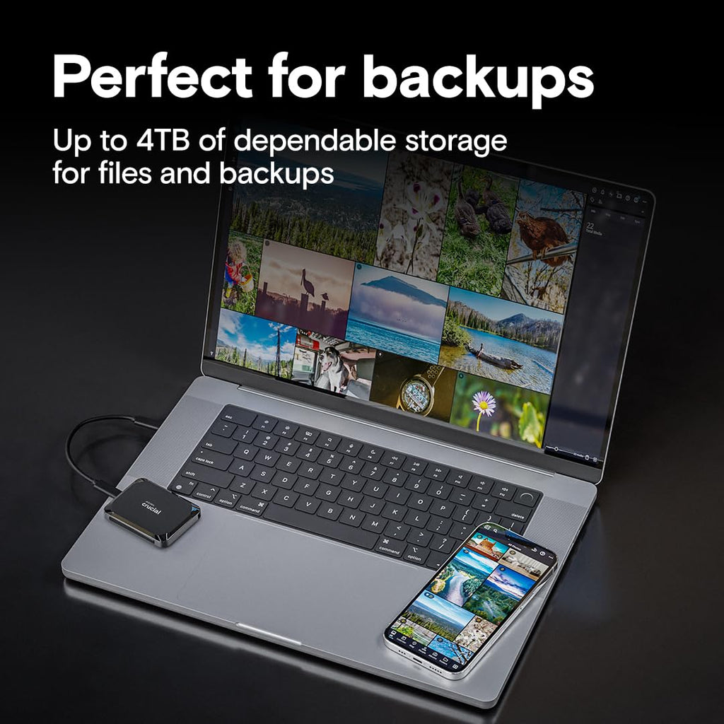 1TB Portable SSD USB-C Black U4049