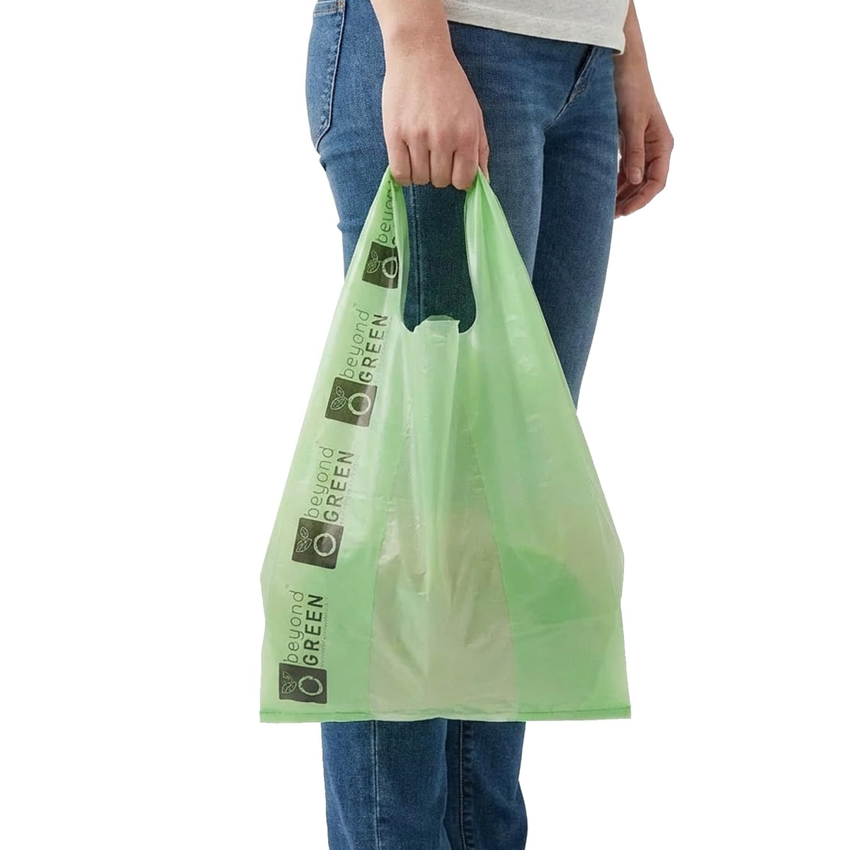 Cat Litter Bags with Handles, 300 Bags Y6544