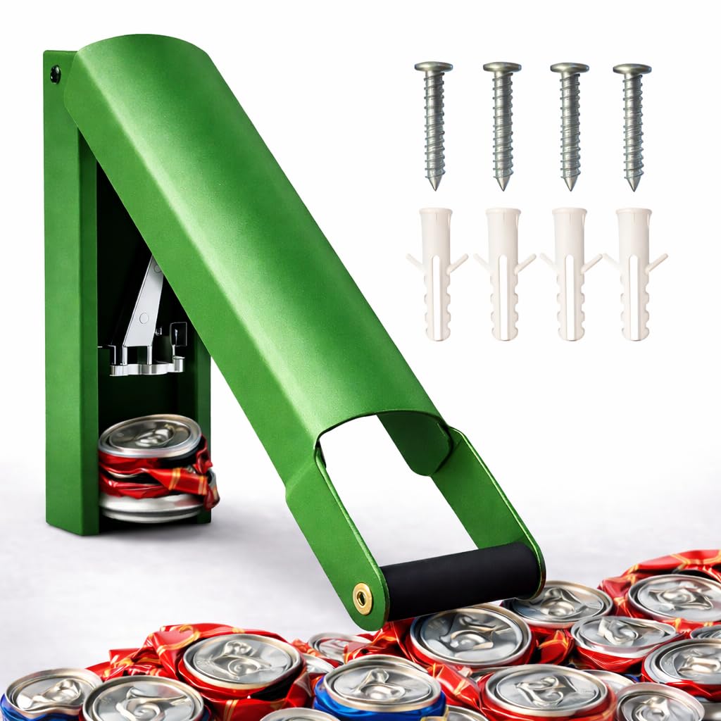 Heavy Duty 8oz 12 oz 16oz Aluminum Can Crusher V286