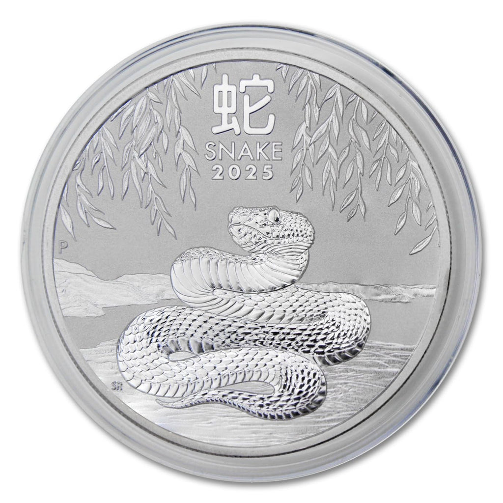 1 oz Australian Silver Lunar Year of the Snake X763838