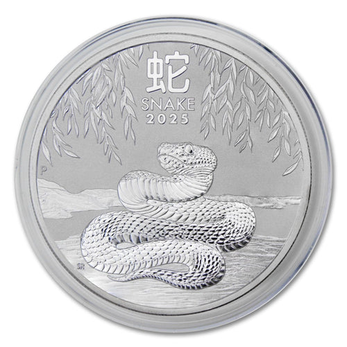 1 oz Australian Silver Lunar Year of the Snake X763838