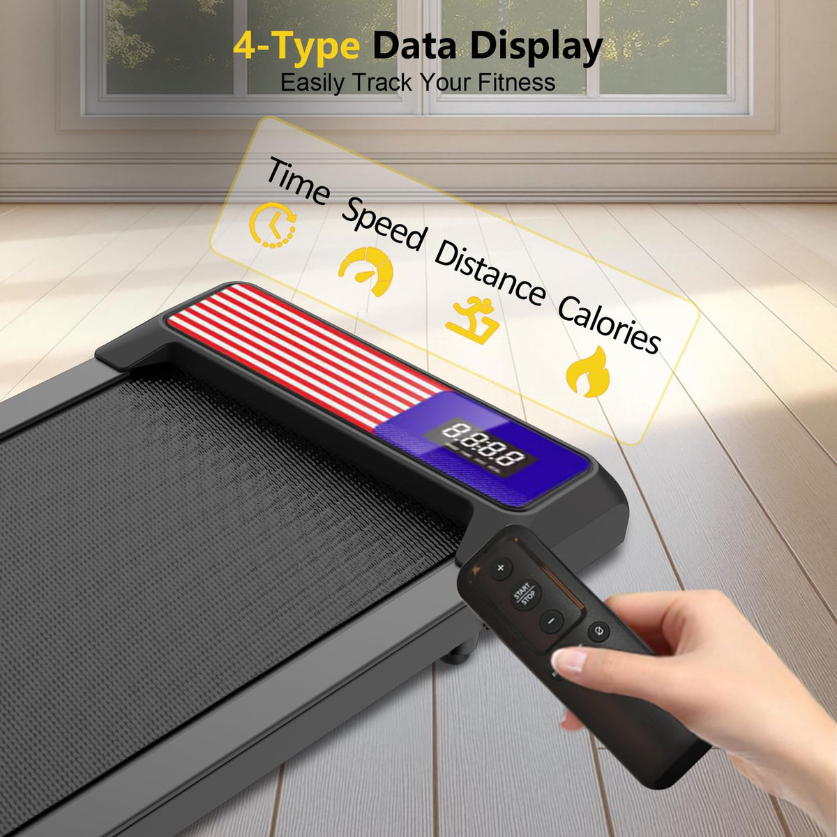 2.5HP Compact Quiet Walking Treadmill L141