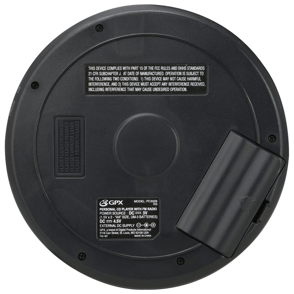 Portable CD Player with FM Radio M546