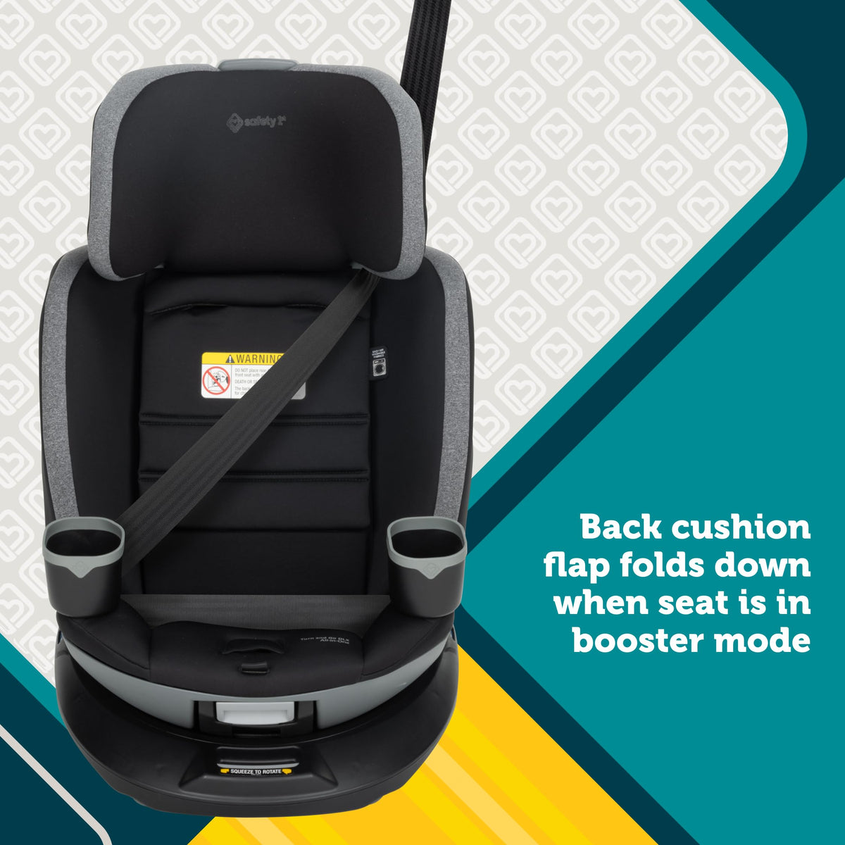 Rotating All-in-One Convertible Car Seat O694121