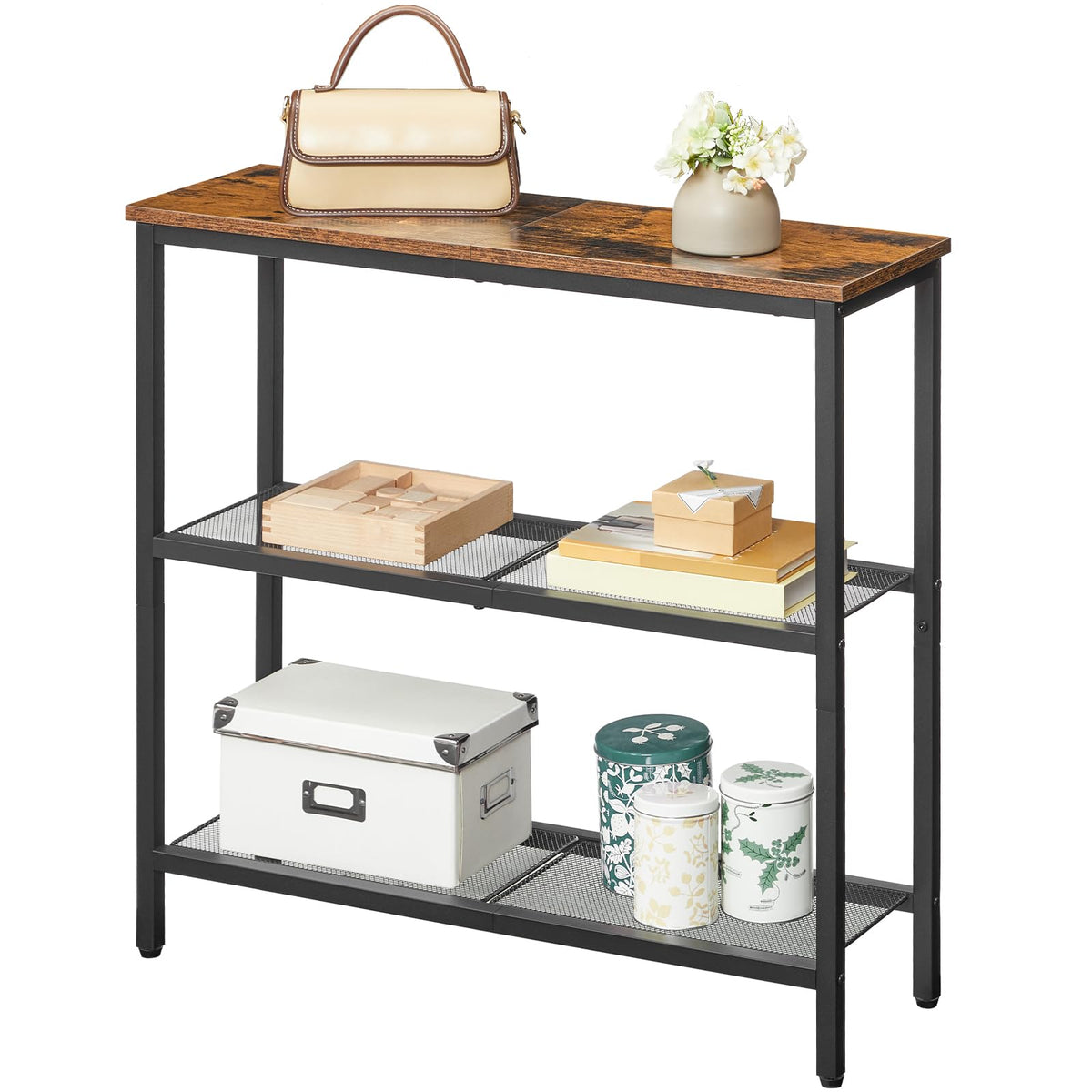29.5" Narrow 3-Tier Console Table Q347891