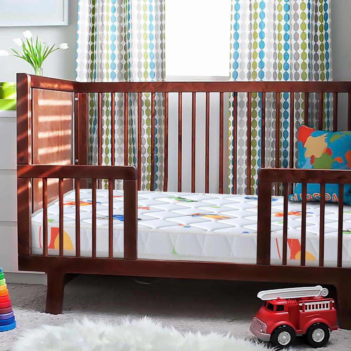 5" Thick Knitted Fabric Crib Mattress C710280