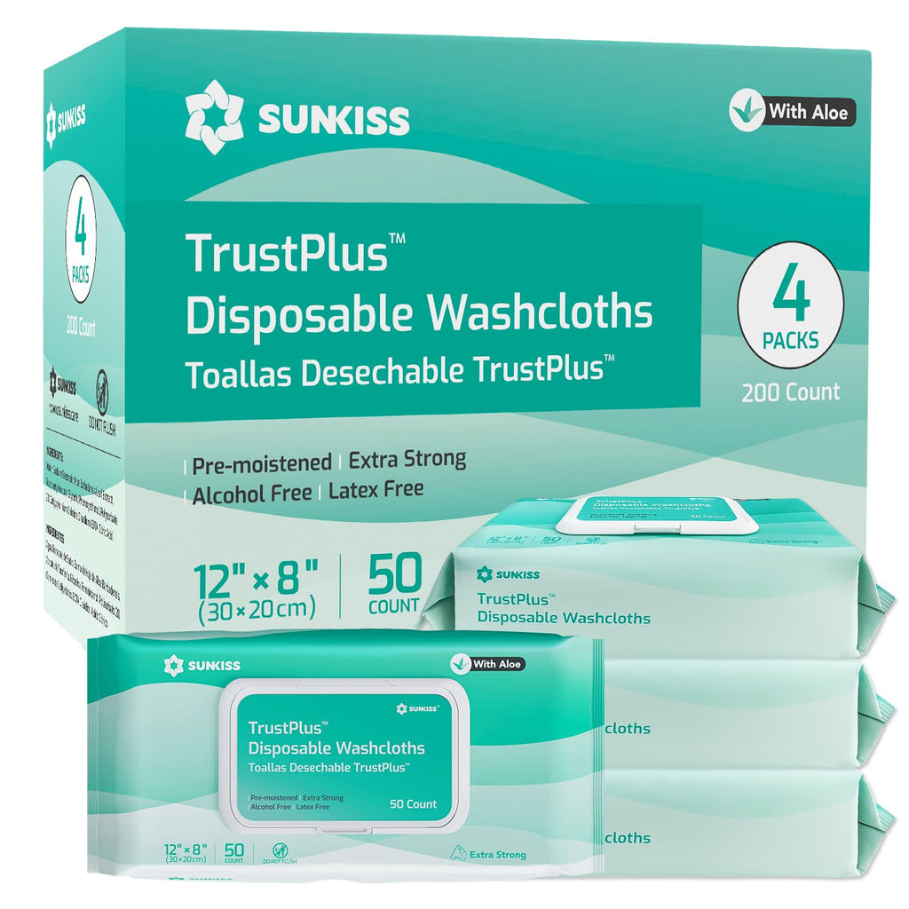 Incontinence Disposable Underwear XLarge 16 Count & Wet Wipes 200 Count M953