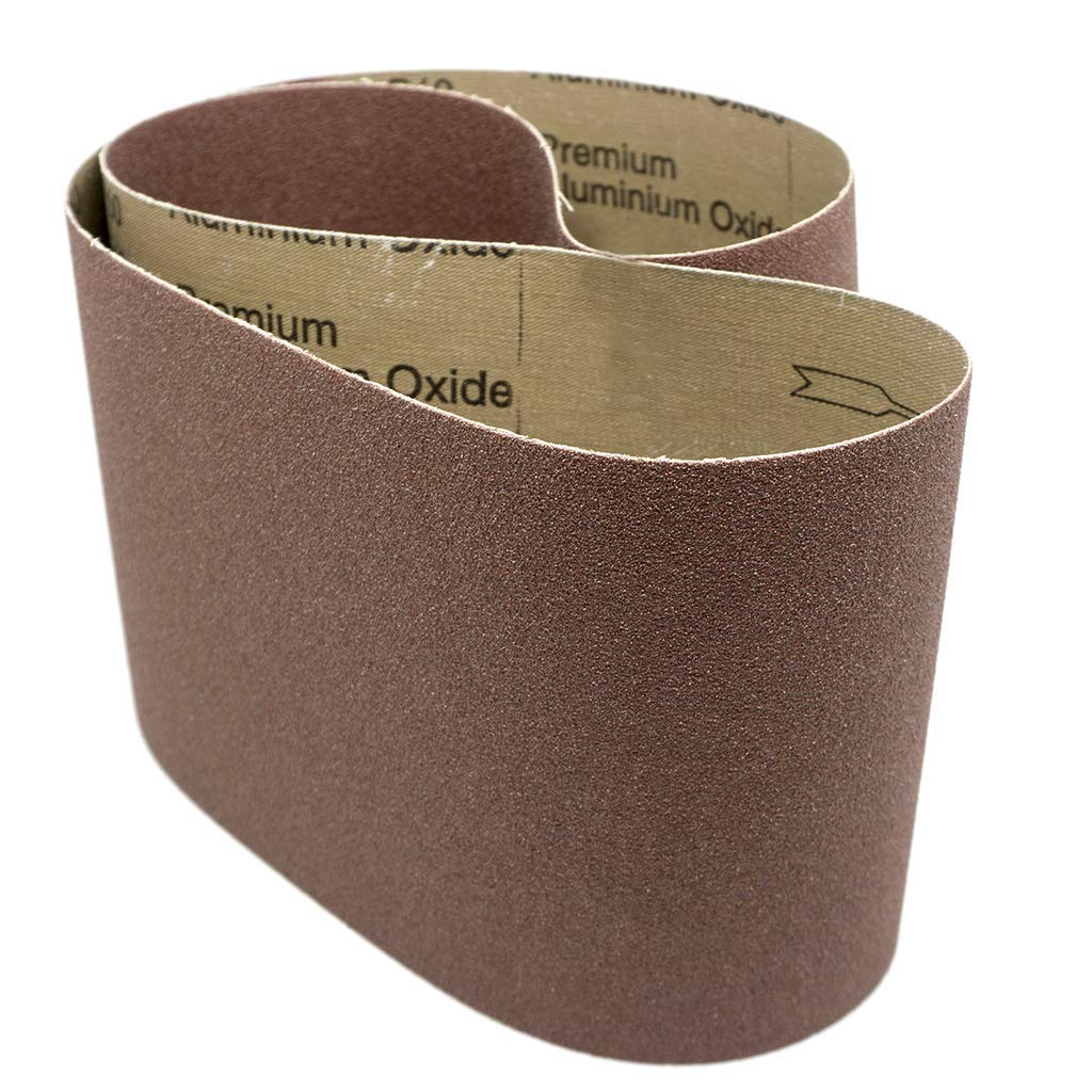 6” x 48” Aluminum Oxide Sanding Belts 120 Grit 2 Pack G8121