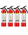 2.5 lb Rechargeable Dry Chemical Fire Extinguisher 4 Pack E9455