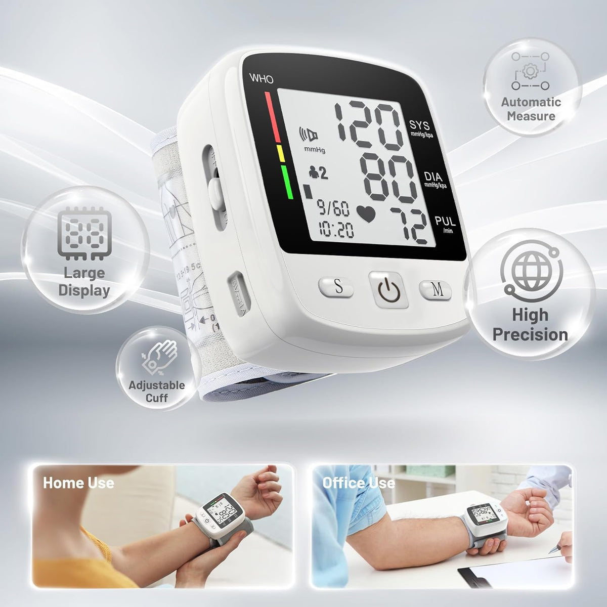 Blood Pressure Monitor Wrist Z6835