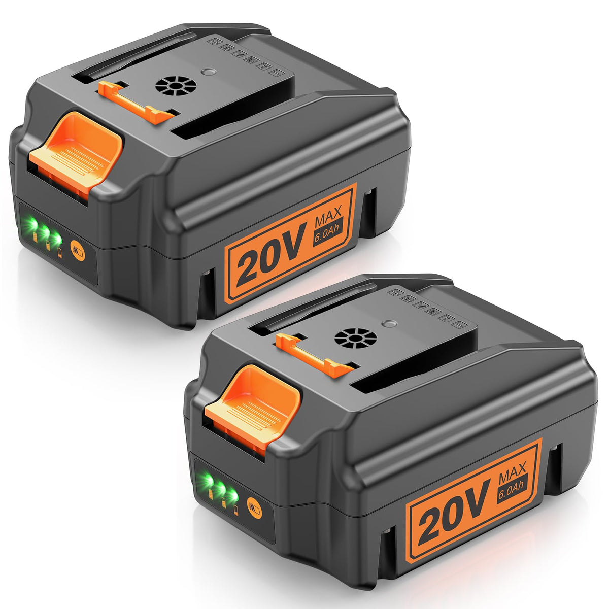 20V Lithium ion Battery 6.0Ah 2 Pack F5275