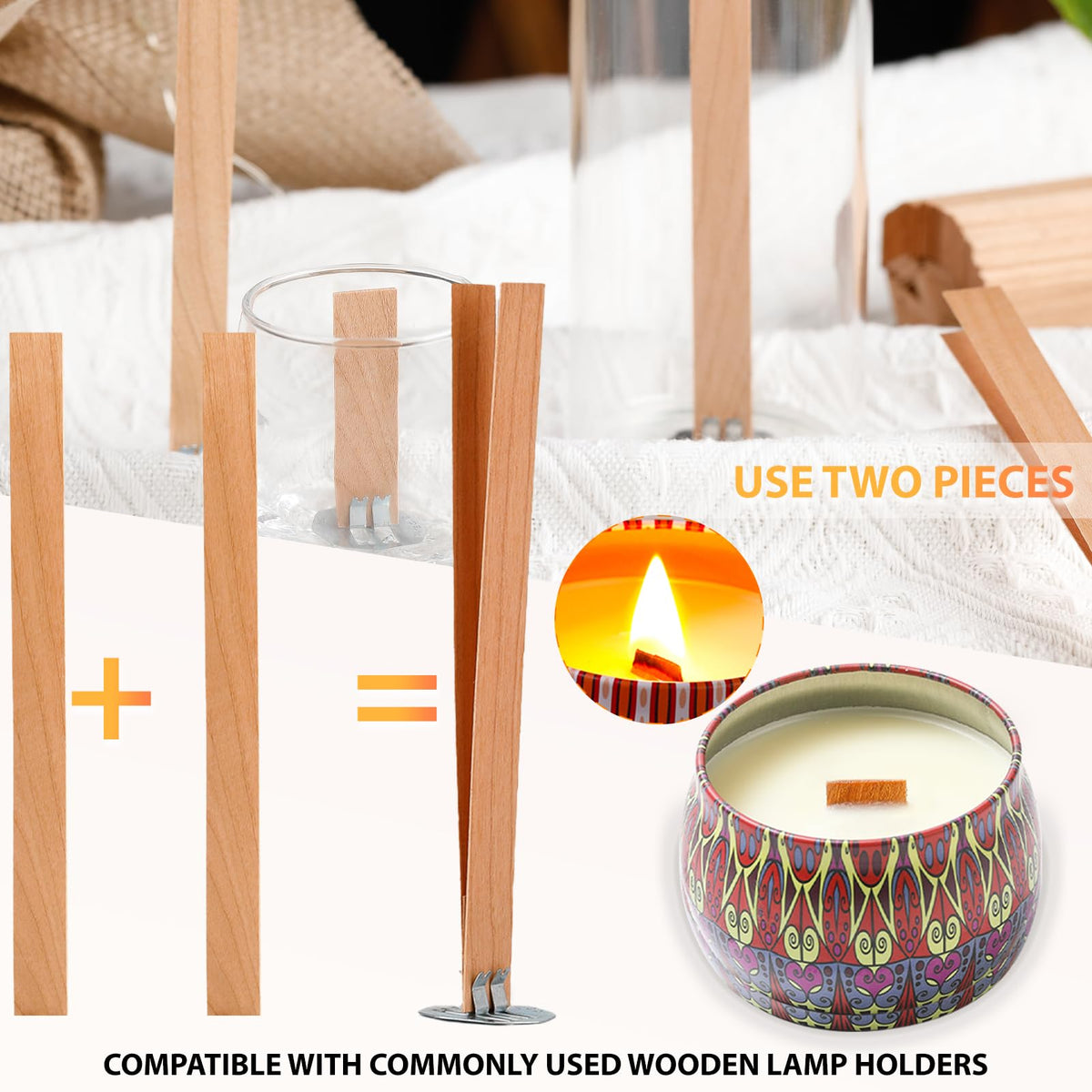 Cherry Wood Wicks 180 Candles per Pack W93832